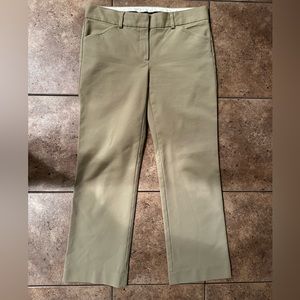 Theory Pants cropped womens size 4 tan